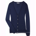 15PKCAS20 100% cashmere wool winter warm thick women cardigan sweater